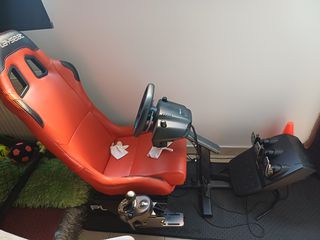 ΠΩΛΕΙΤΑΙ ΠΛΗΡΕΣ SET SIM RACING – Logitech G29 + Shifter + Playseat Evolution Red