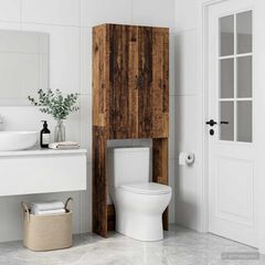 Ντουλάπα τουαλέτας UTRECHT Παλαιωμένο ξύλο 66 x 25,5 x 190 εκ. 897803