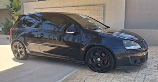 Volkswagen Golf 2006 GTI DSG F1 ηλιοροφή stage2 300hp black edition-thumb-1