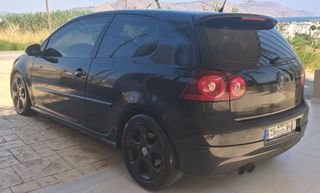 Volkswagen Golf 2006 GTI DSG F1 ηλιοροφή stage2 300hp black edition-thumb-4