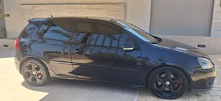 Volkswagen Golf 2006 GTI DSG F1 ηλιοροφή stage2 300hp black edition-thumb-5