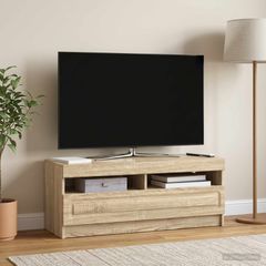 Ντουλάπα LED Τηλεόρασης Sonoma Δρυς Επεξεργασμένο Ξύλο 897867