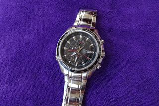 CASIO EDIFICE EF 545. Χρονογράφος. Αδιάβροχο.