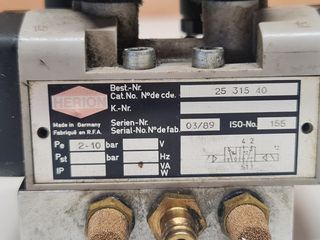 Πνευματική Ηλεκτροβαλβίδα Herion / Norgren 2531540 • 5/2 Οδών • Διπλού Πηνίου-thumb-4