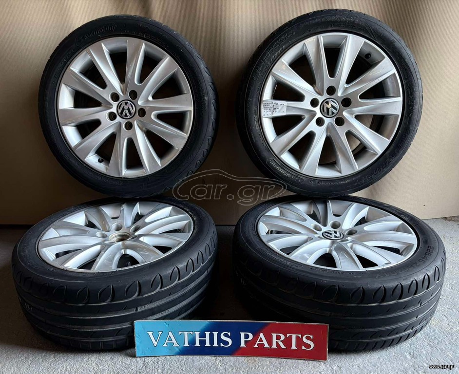 ΖΑΝΤΟΛΑΣΤΙΧΑ ΑΛΟΥΜΙΝΙΟΥ 5x112 VOLKSWAGEN SCIROCCO TIGUAN GOLF 2009 2010 2011 2012 2013 2014 2015 5NO 601 025 M