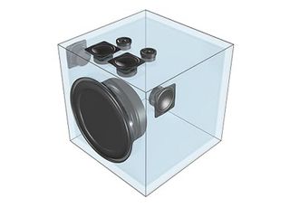 Crystal Acoustics Cuby 7 ηχείο και Teevy bar