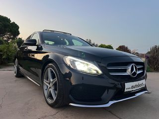 Mercedes-Benz C 180 2016 AMG d BlueTEC Αυτόματο+Oροφή πανοραμική-thumb-20
