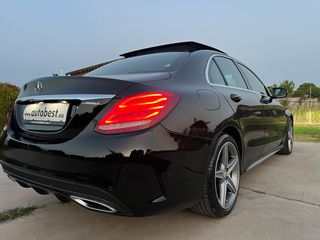 Mercedes-Benz C 180 2016 AMG d BlueTEC Αυτόματο+Oροφή πανοραμική-thumb-17