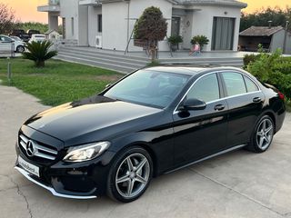Mercedes-Benz C 180 2016 AMG d BlueTEC Αυτόματο+Oροφή πανοραμική-thumb-2