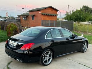 Mercedes-Benz C 180 2016 AMG d BlueTEC Αυτόματο+Oροφή πανοραμική-thumb-8