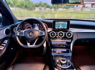Mercedes-Benz C 180 2016 AMG d BlueTEC Αυτόματο+Oροφή πανοραμική-thumb-41