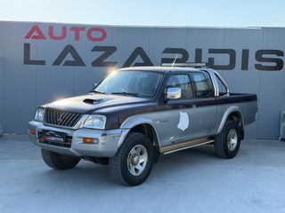 Pickup - Αγροτικό Mitsubishi 2003 L200 1ο ΧΕΡΙ / ΜΙΑΜΙΣΗ ΚΑΜΠΙΝΑ / AUTO ΛΑΖΑΡΙΔΗΣ