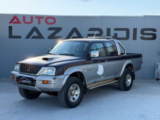 Pickup - Αγροτικό Mitsubishi 2003 L200 1ο ΧΕΡΙ / ΜΙΑΜΙΣΗ ΚΑΜΠΙΝΑ / AUTO ΛΑΖΑΡΙΔΗΣ-thumb-1