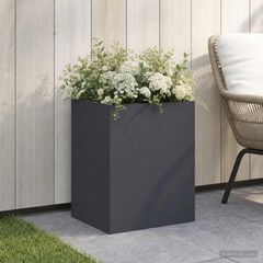 Γλάστρα Κήπου Ανθρακί 40 x 30 x 50 cm Ψυχρής έλασης χάλυβας 8005488