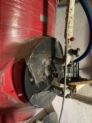 BOILER GLASS 1500 LIT ΜΕ ΔΥΟ ΕΝΕΛΛΑΚΤΕΣ ΧΑΛΚΟΥ 5,4 m2 χ2 =10,8 m2 ΣΥΝΟΛΙΚΑ