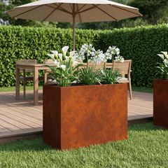 Γλάστρα Κήπου Σκ rusty 60 x 30 x 40 εκ. 8005566