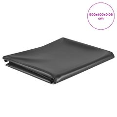 Γραμμή Λίμνης 5 x 4 m PVC 0,5 χιλ Μαύρο 42050465-thumb-4