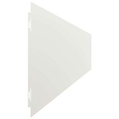 Περίγραμμα γκαζόν 30 τμχ. 15 x 103 cm Ατσάλι Λευκό 8014179-thumb-4
