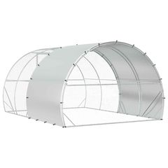 Κοτέτσι Ασημί 400 x 300 x 200 εκ Γαλβανισμένος Χάλυβας 3434696-thumb-4