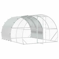 Κοτέτσι Ασημί 400 x 300 x 200 εκ Γαλβανισμένος Χάλυβας 3434696-thumb-1