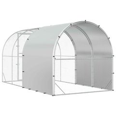 Κοτέτσι Ασημί 400 x 200 x 200 εκ. Γαλβανισμένος Χάλυβας 3434681-thumb-4