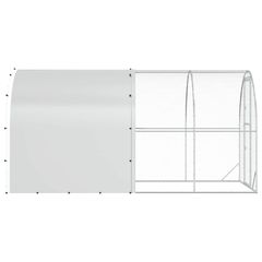 Κοτέτσι Ασημί 400 x 200 x 200 εκ. Γαλβανισμένος Χάλυβας 3434681-thumb-3