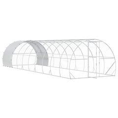 Κοτέτσι Ασημί 1000 x 300 x 200 εκ. Γαλβανισμένος Χάλυβας 3434699-thumb-1