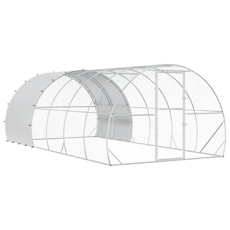 Κοτέτσι Ασημί 600 x 300 x 200 cm Γαλβανισμένος Χάλυβας 3434697