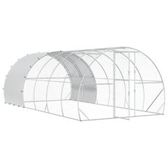 Κοτέτσι Ασημί 600 x 300 x 200 cm Γαλβανισμένος Χάλυβας 3434697-thumb-1