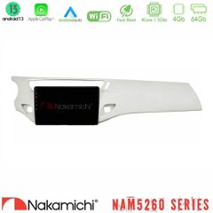 NAKAMICHI U-N44-CT1948WH NAM5260 Series 4Core Android13 4+64GB Citroen C3 2009-2016 Navigation Multimedia Tablet 9" Με Carplay & Android Auto