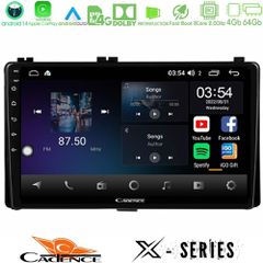 CADENCE U-X-TY1106 X Series Toyota Corolla/Auris 2017-2019 8core Android 14 4+64GB Navigation Multimedia Tablet 9"