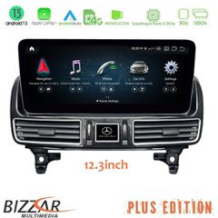 BIZZAR U-MB-7629 Plus Edition Mercedes GLE/GLS Class (X166) NTG5 Android13 (8+128GB) Navigation Multimedia 12.3" Anti-reflection