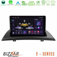 BIZZAR U-F-BM0780 F Series 8Core Android14 4+64GB BMW E83 Navigation Multimedia Tablet 9" Με Carplay & Android Auto