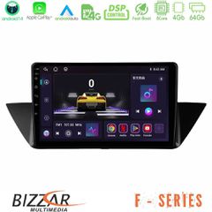 BIZZAR U-F-BM0846 F Series 8Core Android14 4+64GB BMW Χ1 E84 Navigation Multimedia Tablet 10" Με Carplay & Android Auto