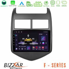 BIZZAR U-F-CV0243 F Series 8Core Android14 4+64GB Chevrolet Aveo 2011-2017 Navigation Multimedia Tablet 9" Με Carplay & Android Auto