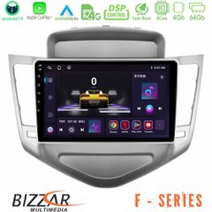 BIZZAR U-F-CV036N F Series 8Core Android14 4+64GB Chevrolet Cruze 2009-2012 Navigation Multimedia Tablet 9" Με Carplay & Android Auto