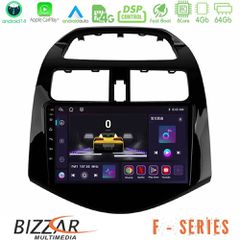 BIZZAR U-F-CV0683 F Series 8Core Android14 4+64GB Chevrolet Spark 2009-2015 Navigation Multimedia Tablet 9" Με Carplay & Android Auto