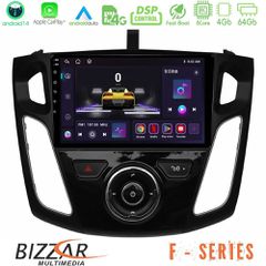 BIZZAR U-F-FD0044 F Series 8Core Android14 4+64GB Ford Focus 2012-2018 Navigation Multimedia Tablet 9" Με Carplay & Android Auto