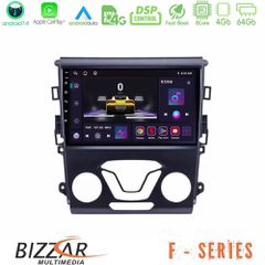BIZZAR U-F-FD0106 F Series 8Core Android14 4+64GB Ford Mondeo 2014-2017 Navigation Multimedia Tablet 9" Με Carplay & Android Auto