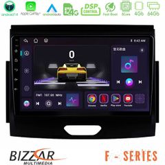 BIZZAR U-F-FD0496 F Series 8Core Android14 4+64GB Ford Ranger 2017-2022 Navigation Multimedia Tablet 9" Με Carplay & Android Auto