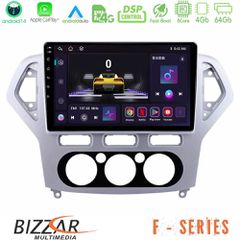 BIZZAR U-F-FD0919 F Series 8Core Android14 4+64GB Ford Mondeo 2007-2010 Manual A/C Navigation Multimedia Tablet 10" Με Carplay & Android Auto