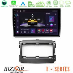 BIZZAR U-F-FT410 F Series 8Core Android14 4+64GB Fiat 500L Navigation Multimedia Tablet 10" Με Carplay & Android Auto