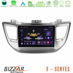 BIZZAR U-F-HY0068 F Series 8Core Android14 4+64GB Hyundai Tucson 2015-2018 Navigation Multimedia Tablet 9" Με Carplay & Android Auto