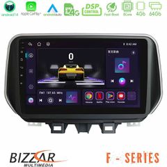 BIZZAR U-F-HY0504 F Series 8Core Android14 4+64GB Hyundai Tucson 2019- Navigation Multimedia Tablet 9" Με Carplay & Android Auto