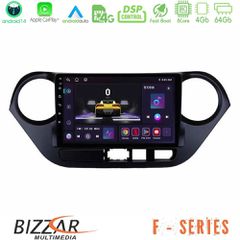 BIZZAR U-F-HY0506 F Series 8Core Android14 4+64GB Hyundai i10 2014-2020 Navigation Multimedia Tablet 9" Με Carplay & Android Auto