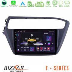 BIZZAR U-F-HY1961 F Series 8Core Android14 4+64GB Hyundai i20 2018-2020 Navigation Multimedia Tablet 9" Με Carplay & Android Auto