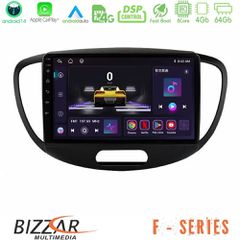 BIZZAR U-F-HY0551 F Series 8Core Android14 4+64GB Hyundai i10 2008-2014 Navigation Multimedia Tablet 9" Με Carplay & Android Auto