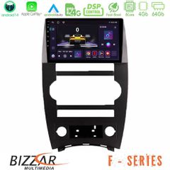 BIZZAR U-F-JP026N F Series 8Core Android14 4+64GB Jeep Commander 2007-2008 Navigation Multimedia Tablet 9" Με Carplay & Android Auto