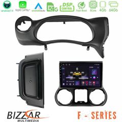 BIZZAR U-F-JP0788 F Series 8Core Android14 4+64GB Jeep Wrangler 2014-2017 Navigation Multimedia Tablet 10" Με Carplay & Android Auto