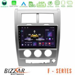 BIZZAR U-F-JP1618 F Series 8Core Android14 4+64GB Jeep Cherokee (KK) 2008-2012 Navigation Multimedia Tablet 10" Με Carplay & Android Auto